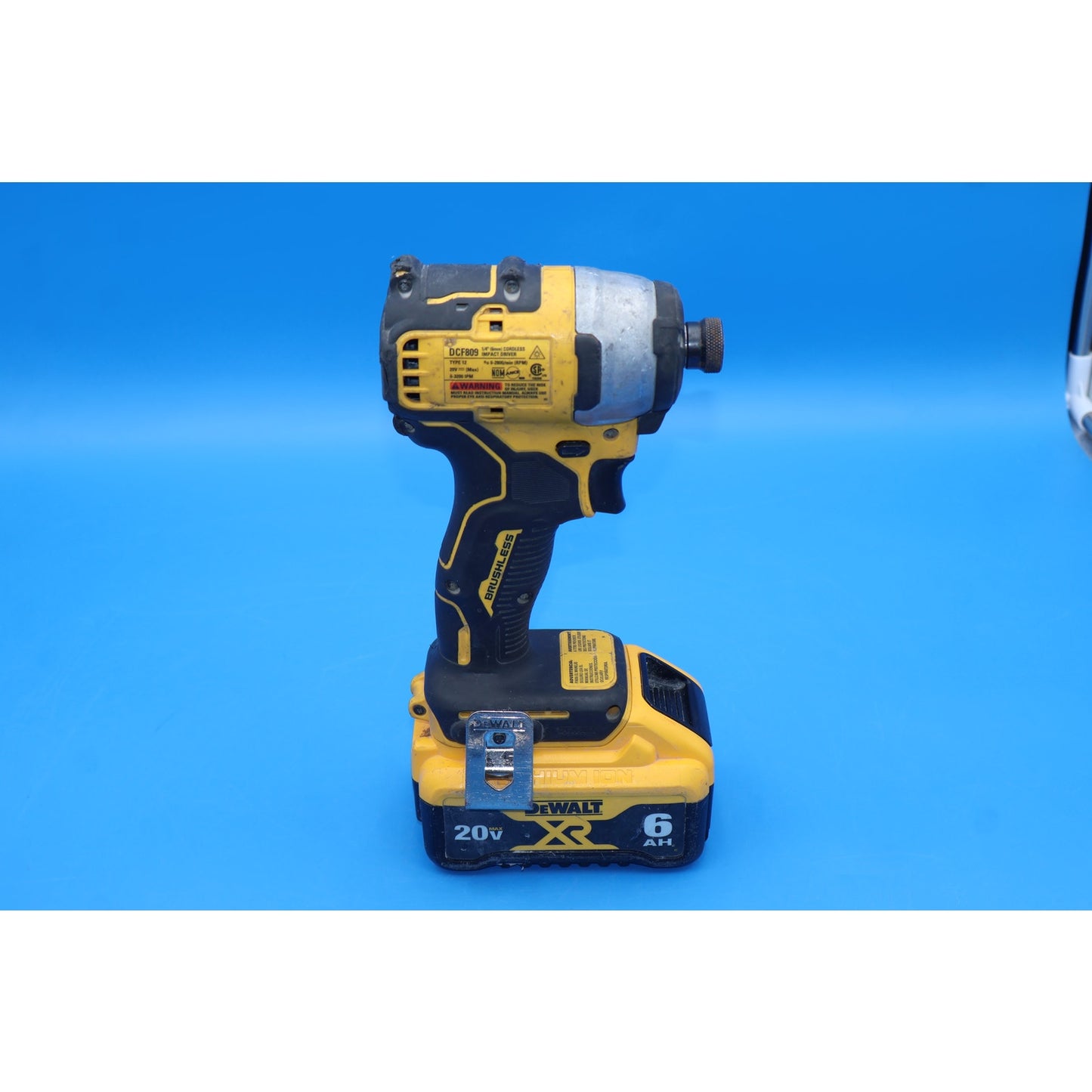 DeWalt DCD794 Drill/Driver and DCF809 1/4" Impact Driver with 6ah Battery