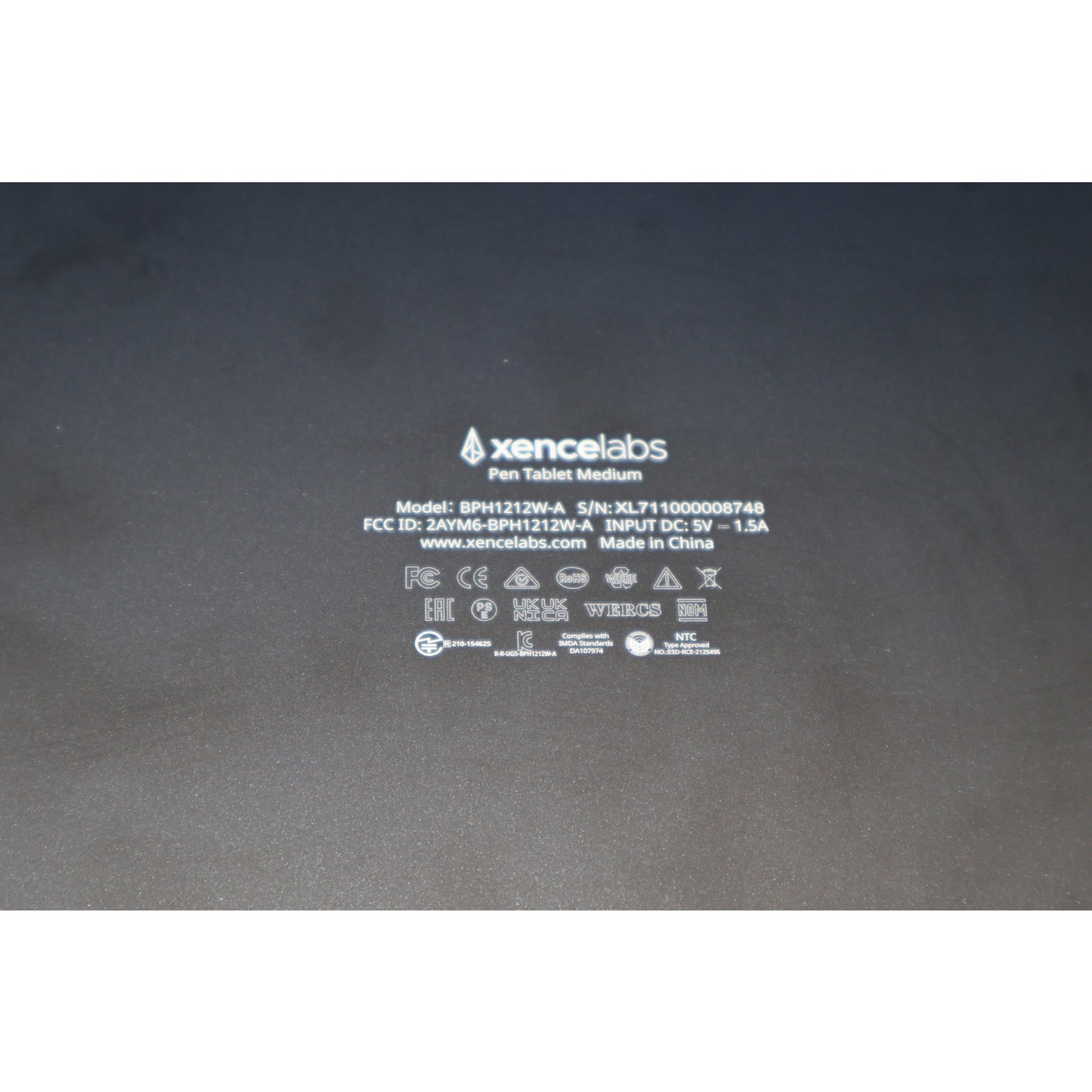 Xencelabs BPH1212W-A Pen Tablet Medium Drawing Tablet