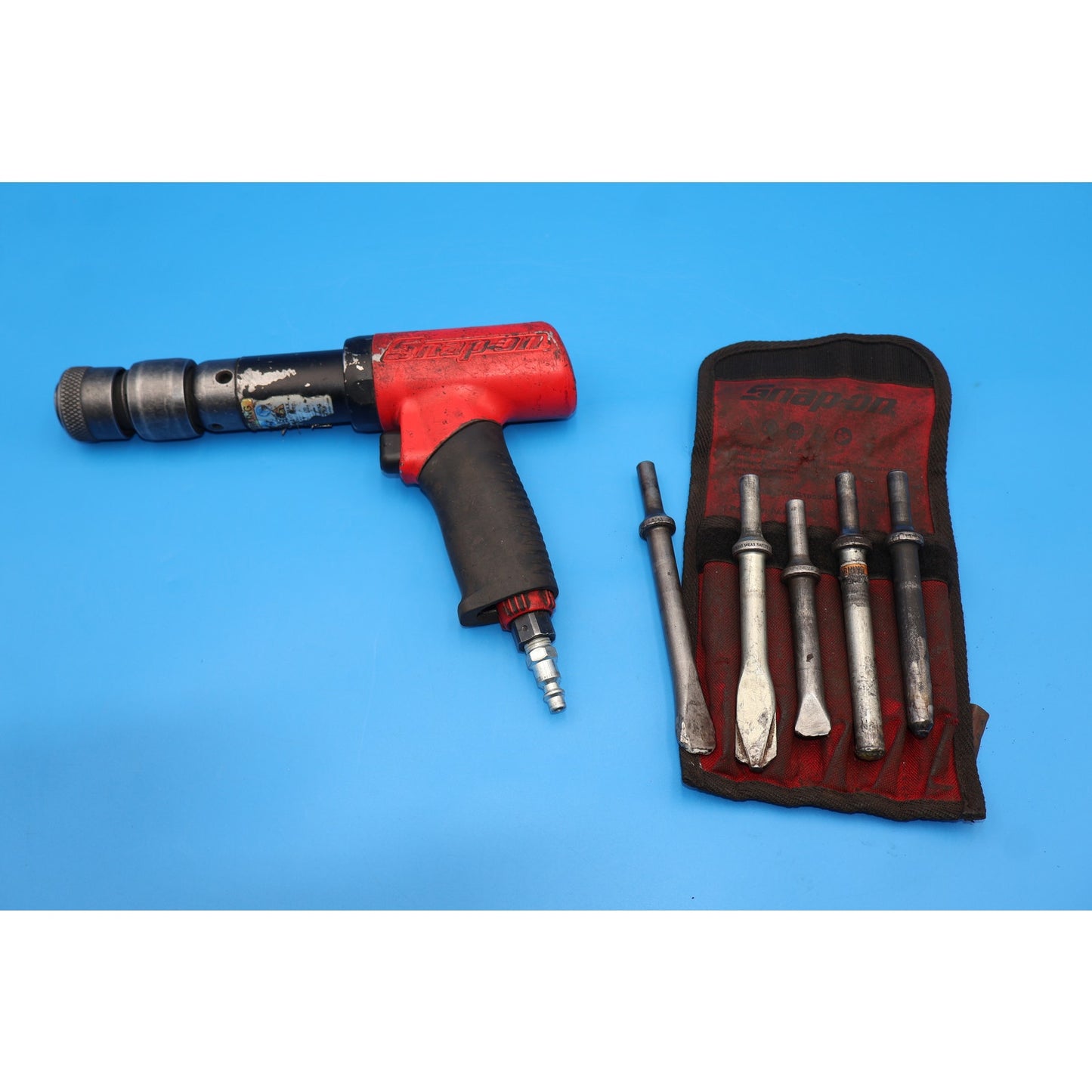 Snap-on PH3050B Super Duty Air Hammer w/ 5 Chisel Bits