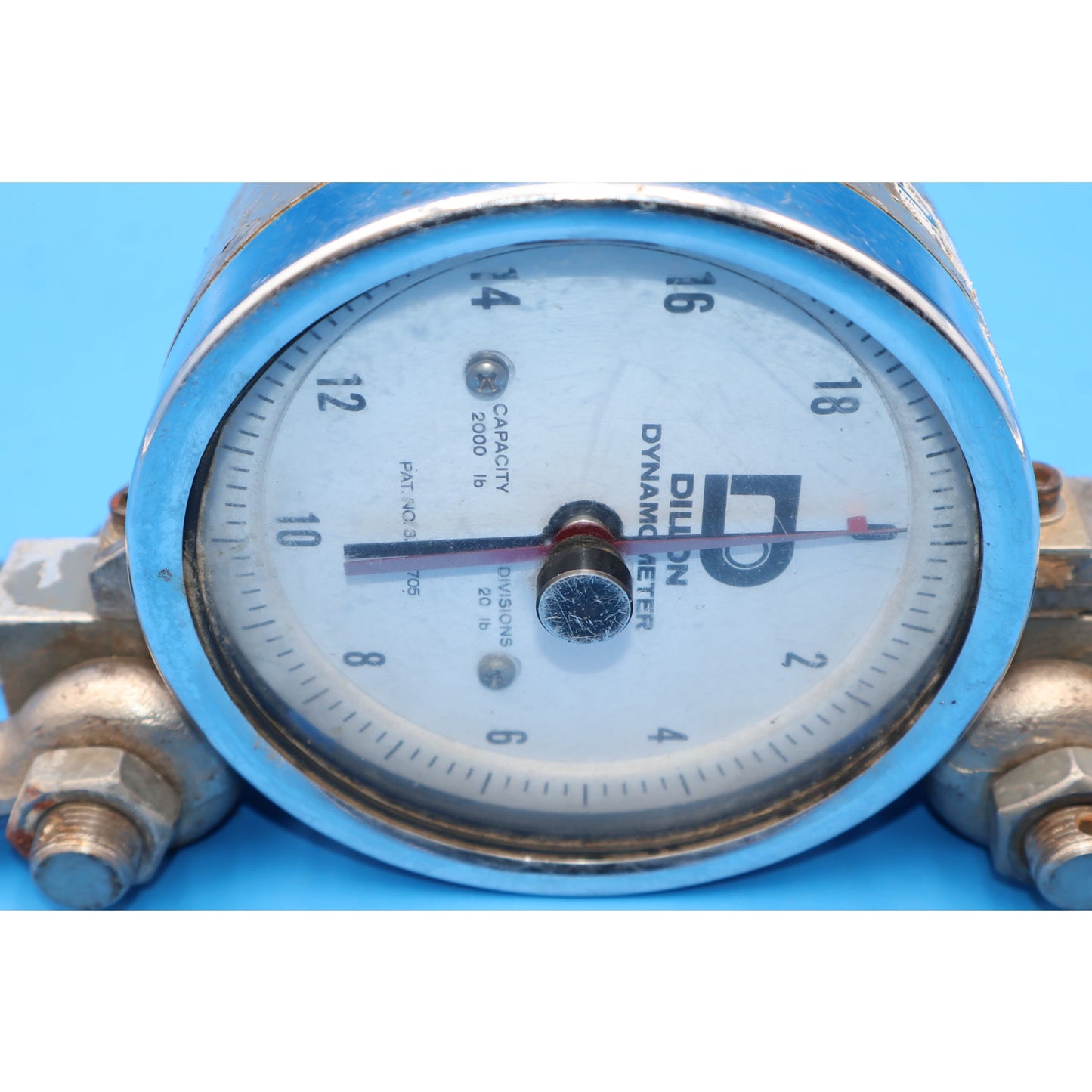 Dillon Dynamometer 2000 Capacity 20lb Divisions Weight Scale