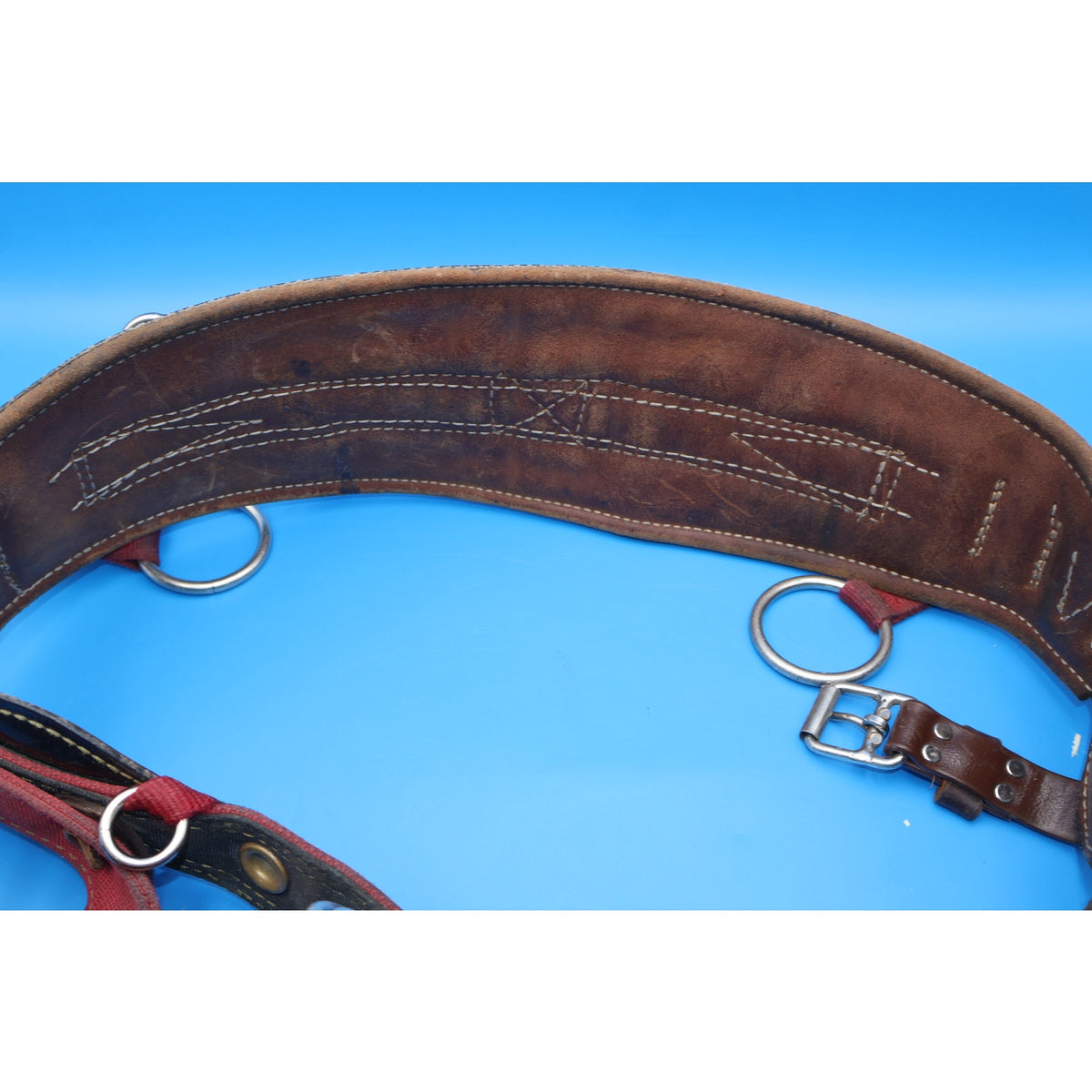Weaver Leather 1035 Large Arborist Tree Climbing Positioning Belt - Used
