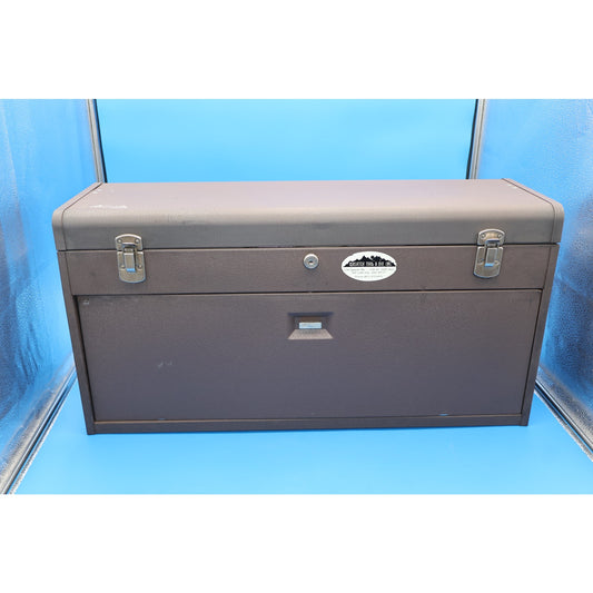 Kennedy No. 526 8 Drawer Machinist Tool Box Chest Brown Wrinkle USA No Key