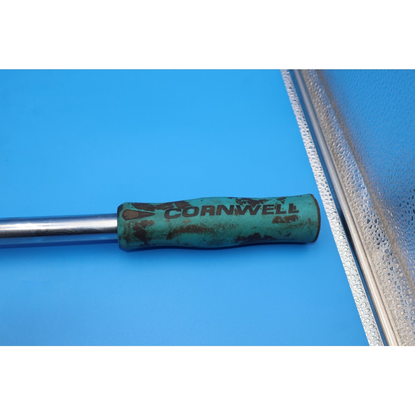 Cornwell SRF80LHBL 27” 1/2” Drive Flex Head 80-Tooth Ratchet Blue Grip USA