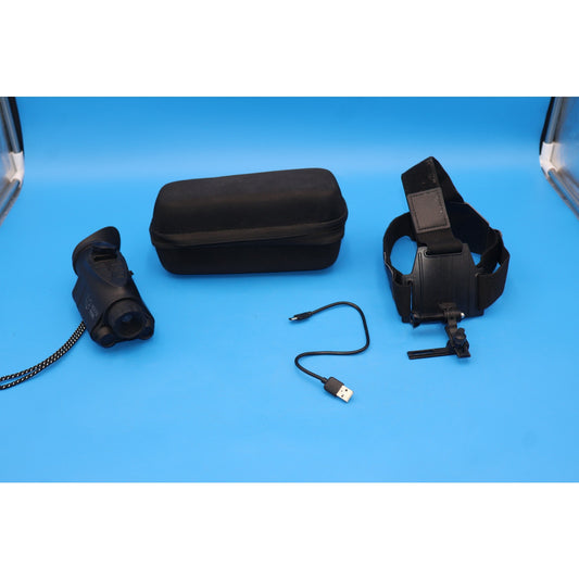 Nightfox Prowl Night Vision Monocular w/ Head Strap Mount & Case