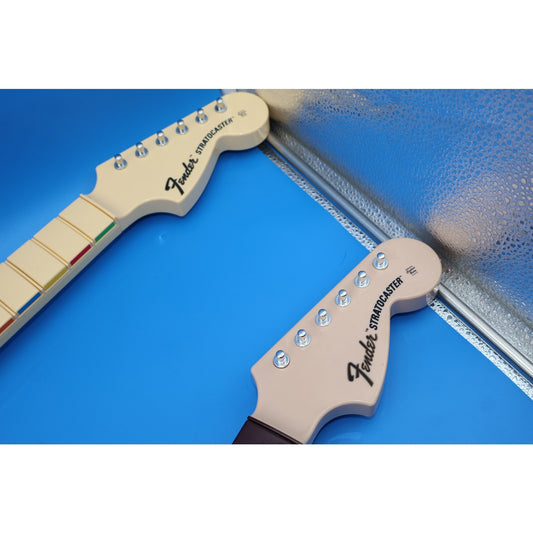 2x Rock Band Playstation Guitar Controllers Fender Stratocaster 822151 + 91261