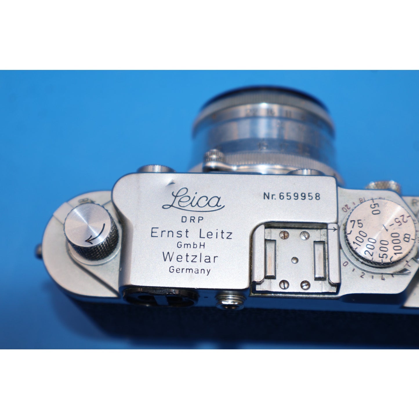 Leica DRP Ernst Leitz GmbH Wetzlar Film Camera – Serial No. 659958