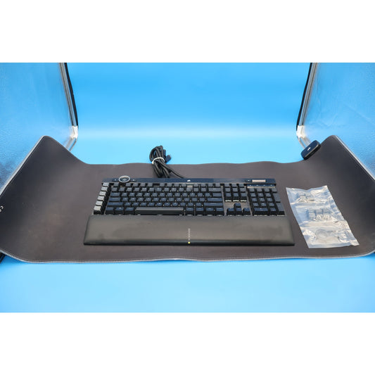 Corsair K100 RGB Optical-Mechanical Gaming Keyboard RGP0136 + Wrist Rest & Pad