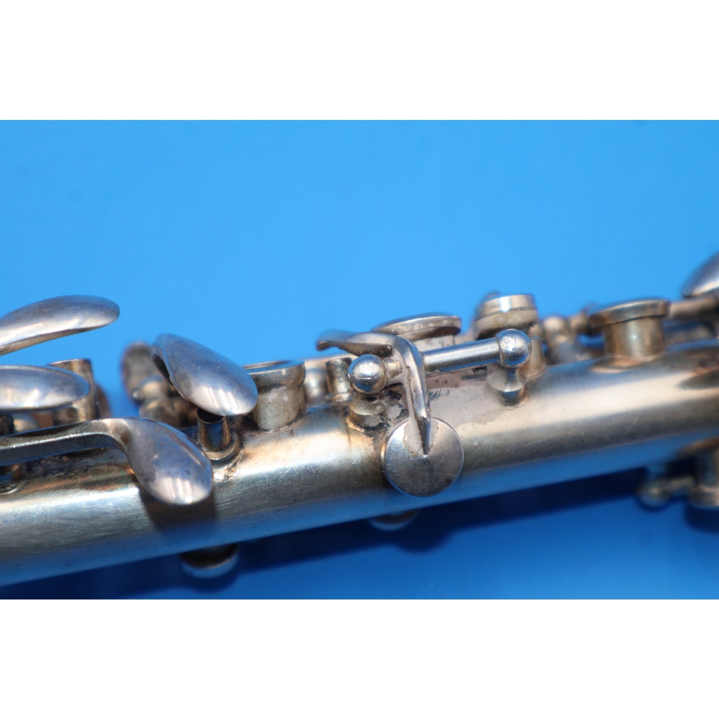 Pedler Hoosier Silver Plated Metal Clarinet