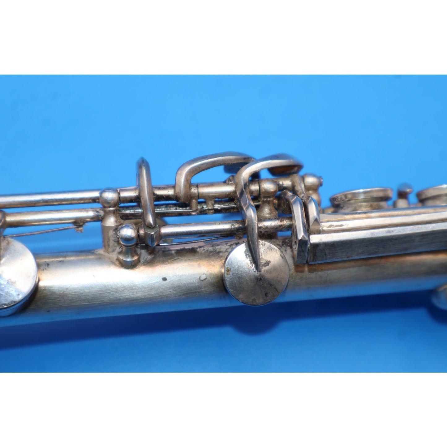 Pedler Hoosier Silver Plated Metal Clarinet