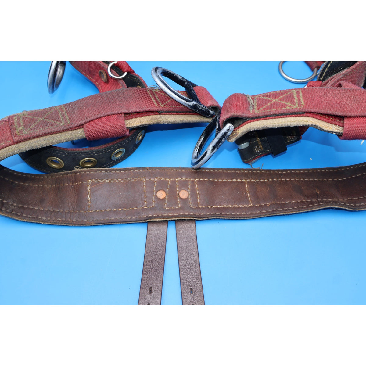 Weaver Leather 1035 Large Arborist Tree Climbing Positioning Belt - Used
