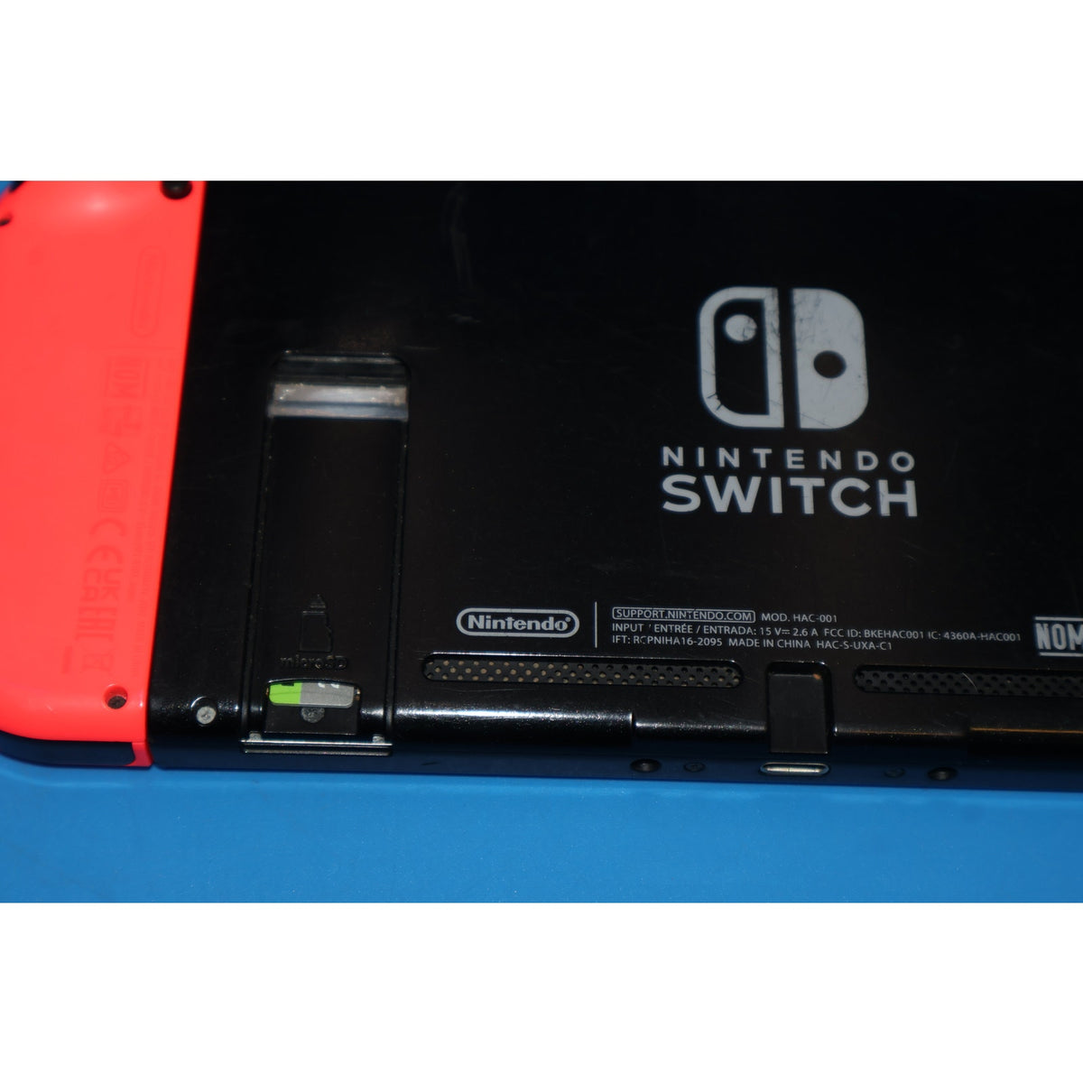 Nintendo Switch HAC-001 V1 Console Bundle 256GB SD 4 Joy-Cons Dock Case Tested