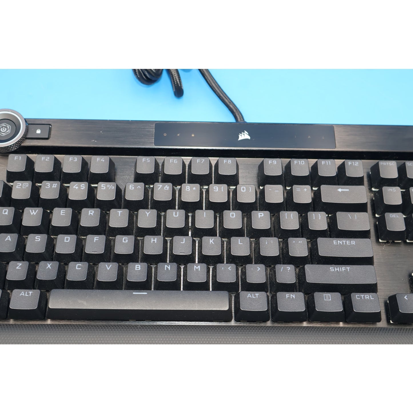 Corsair K100 RGB Optical-Mechanical Gaming Keyboard RGP0136 + Wrist Rest & Pad