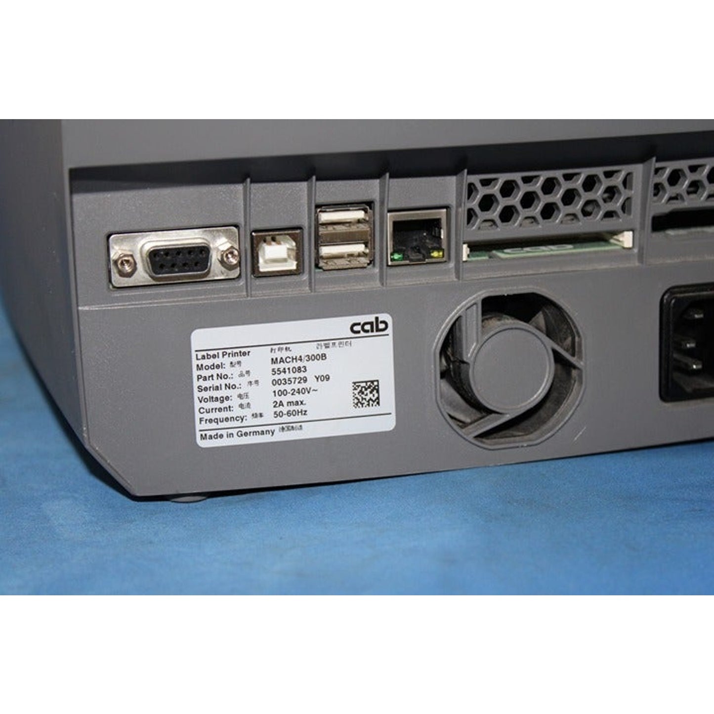 Cab Mach4/300B Thermal Label Printer